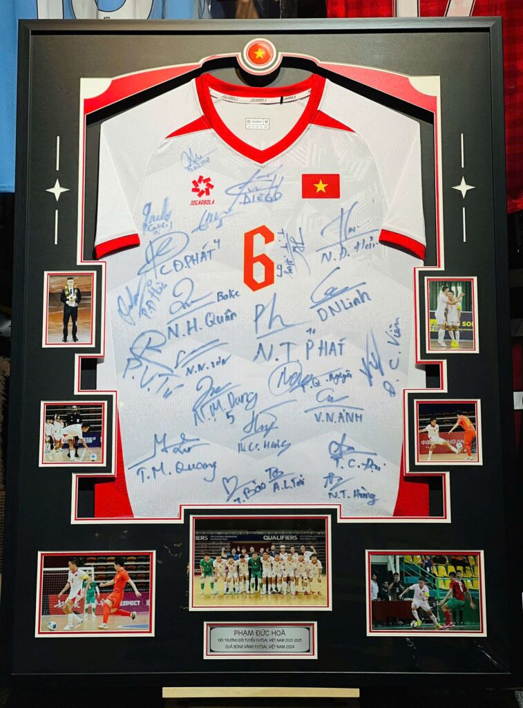 GIÁ CẢ & GÓI DỊCH VỤ ĐÓNG KHUNG ÁO ĐẤU