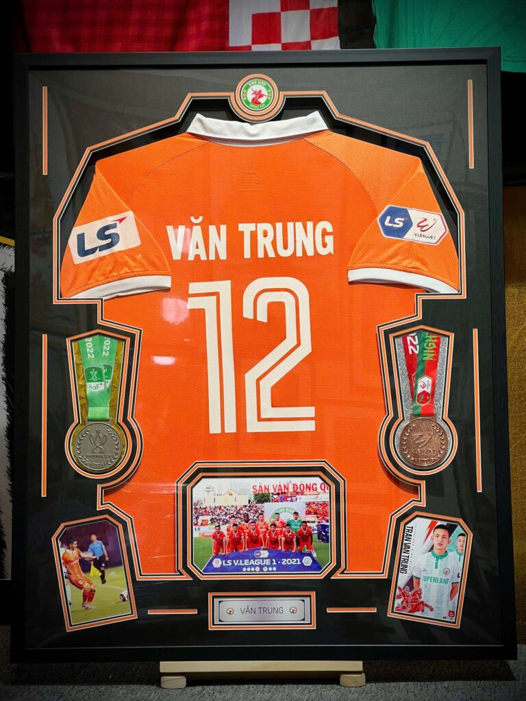 GIÁ CẢ & GÓI DỊCH VỤ ĐÓNG KHUNG ÁO ĐẤU