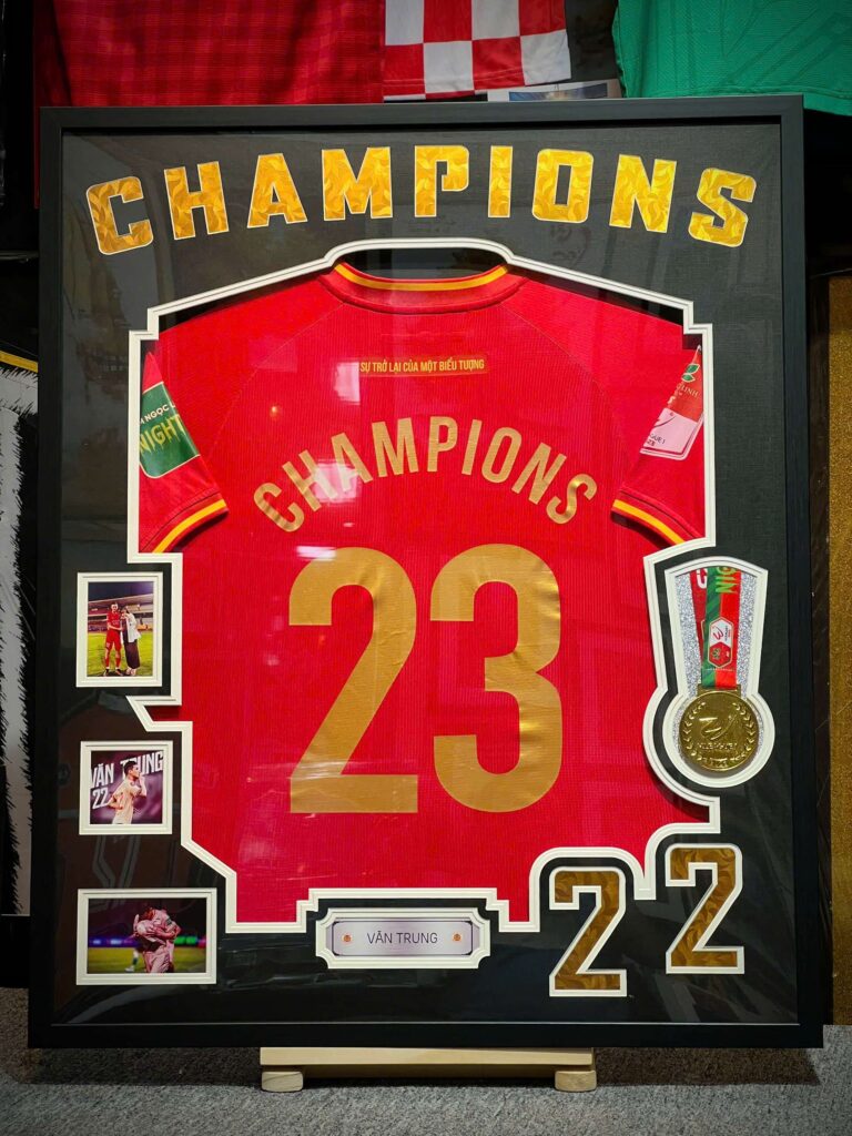 GIÁ CẢ & GÓI DỊCH VỤ ĐÓNG KHUNG ÁO ĐẤU