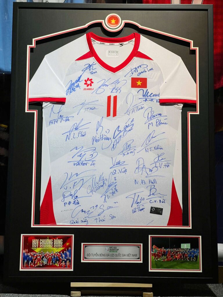 GIÁ CẢ & GÓI DỊCH VỤ ĐÓNG KHUNG ÁO ĐẤU