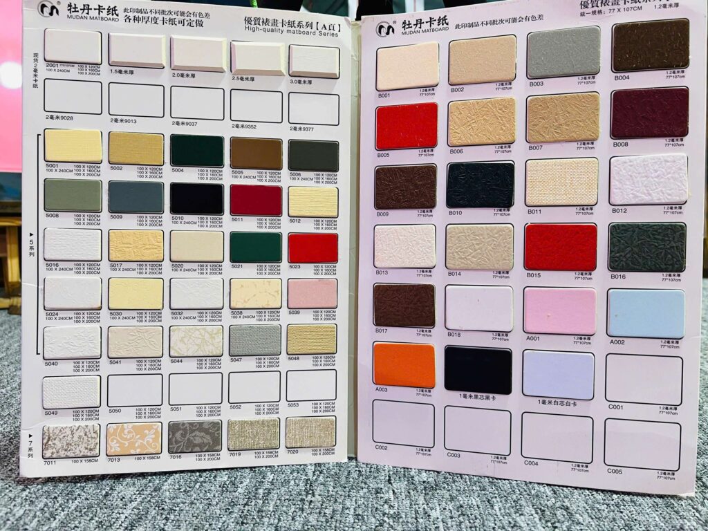 CẮT GIẤY BO, MATBOARD KHUNG TRANH ẢNH 5 Trang Chủ