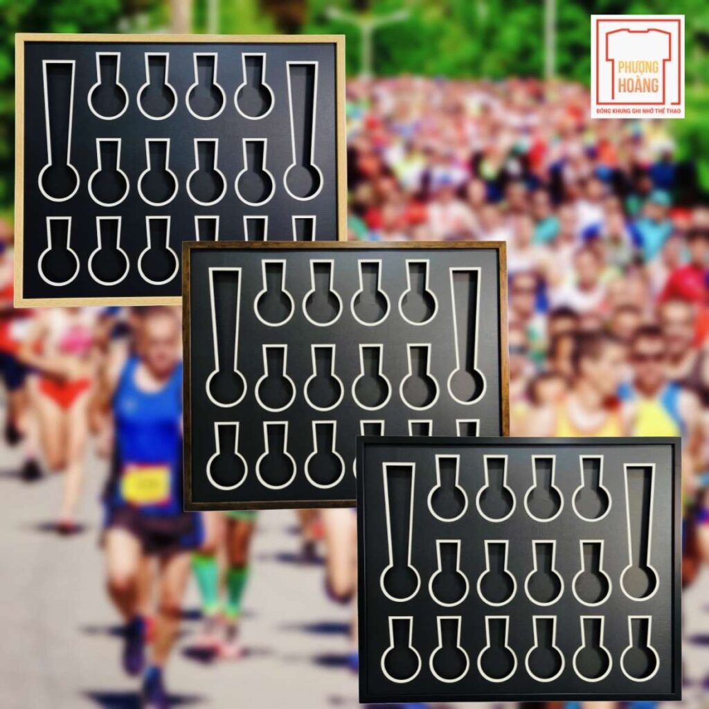 Cách Trưng Bày Chiến Tích Đẹp Mắt Với Khung Huy Chương Thể Thao Tự Lắp Đặt