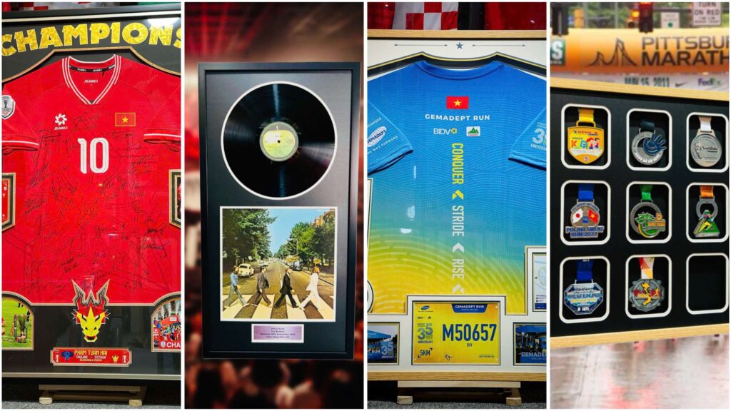 Khám phá các dịch vụ đóng khung tùy chỉnh độc đáo tại Sports Framing