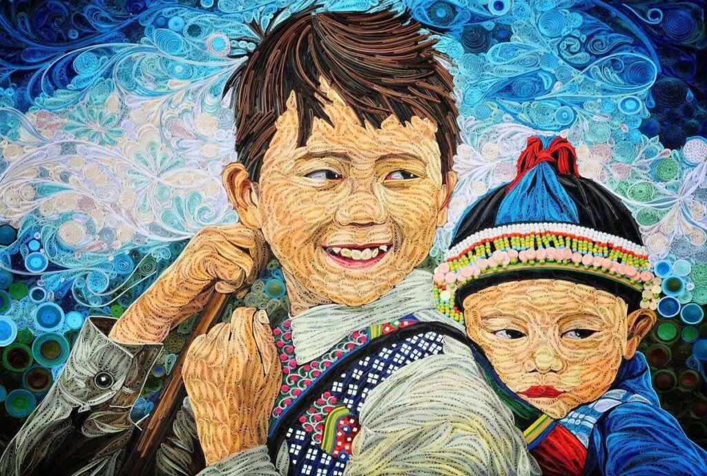 Dịch Vụ Cắt Matboard Theo Yêu Cầu – Nâng Tầm Tranh Quilling & Nam Châm Cuộn Giấy Handmade Chuyên Nghiệp